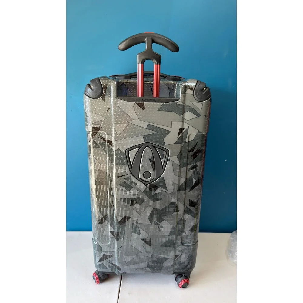 Traveler's Choice Maxporter II 31 Hardside Trunk Spinner Luggage Grey Camo